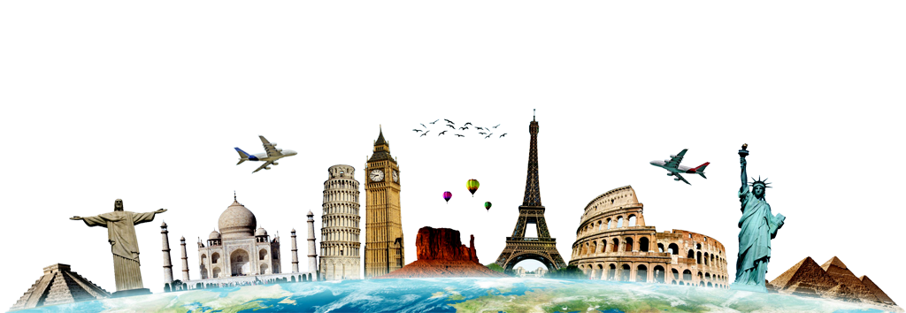 Travelers exploring together